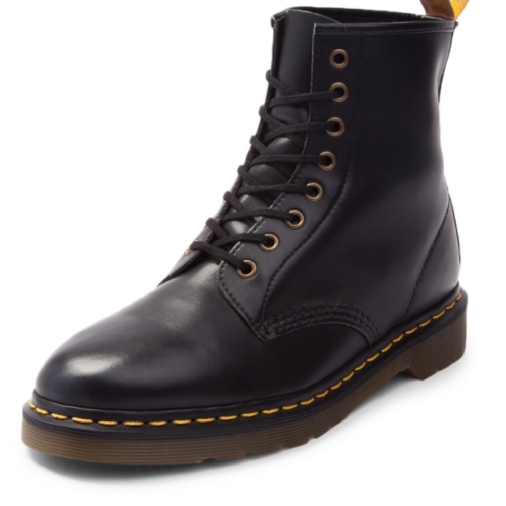 NEW Dr. Martens Vegan 1460 Smooth Black Boot US 8